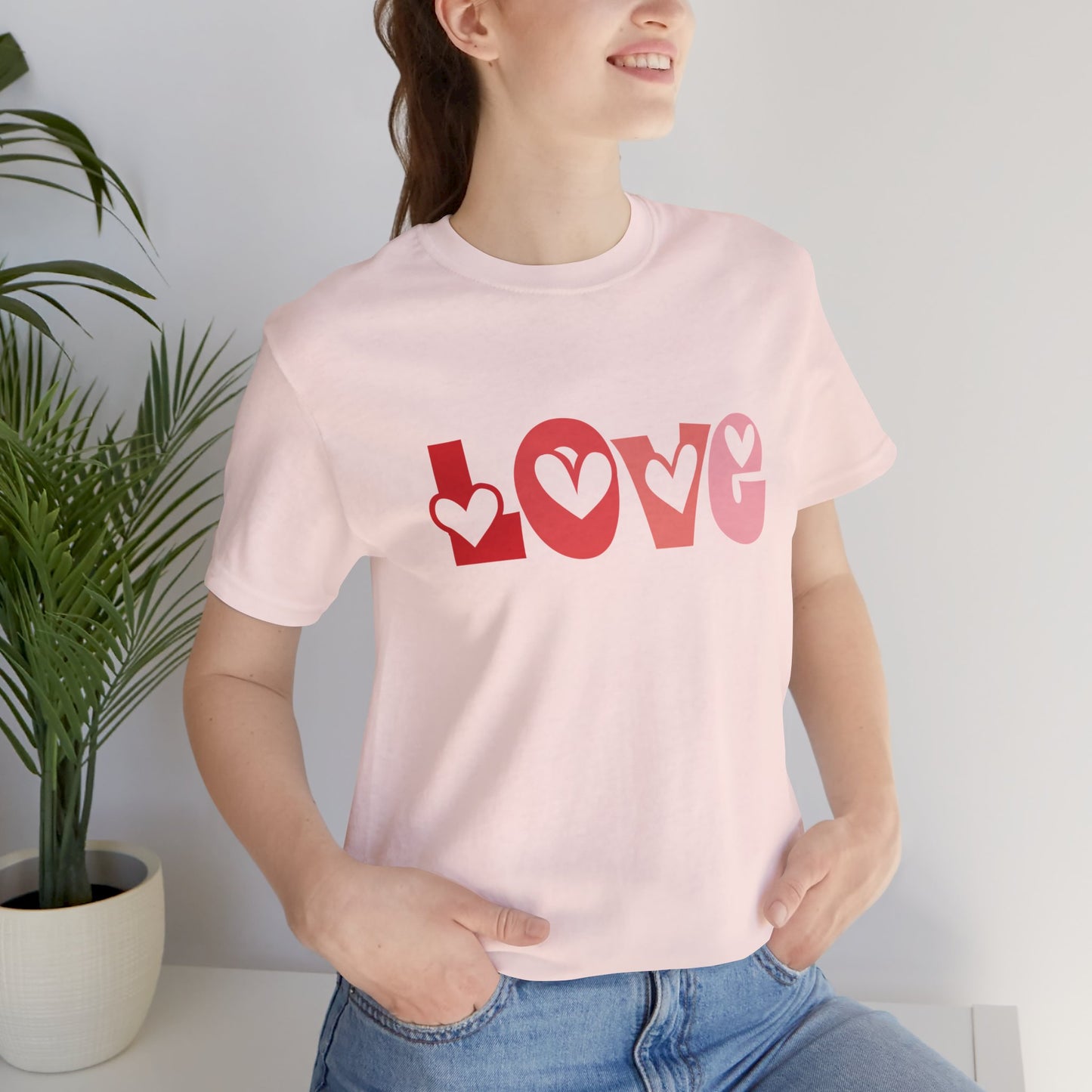 Love Hearts Short Sleeve Tee