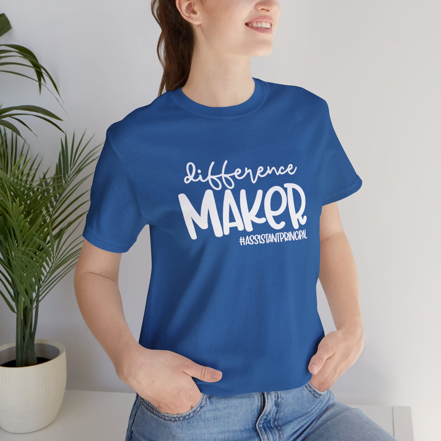 Assistant Principal Difference Maker Short Sleeve Tee