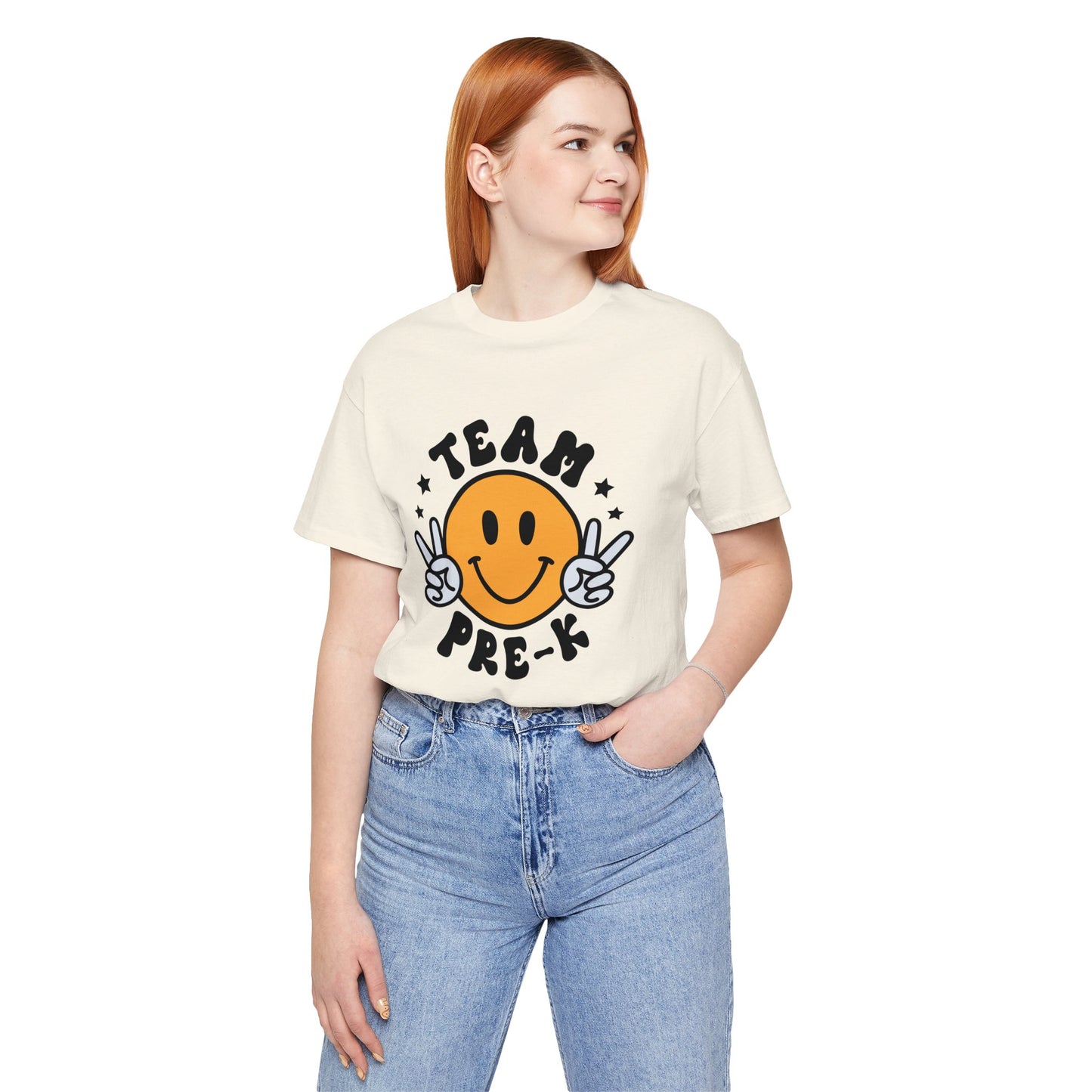 Pre-K Team Smiley Short Sleeve Tee