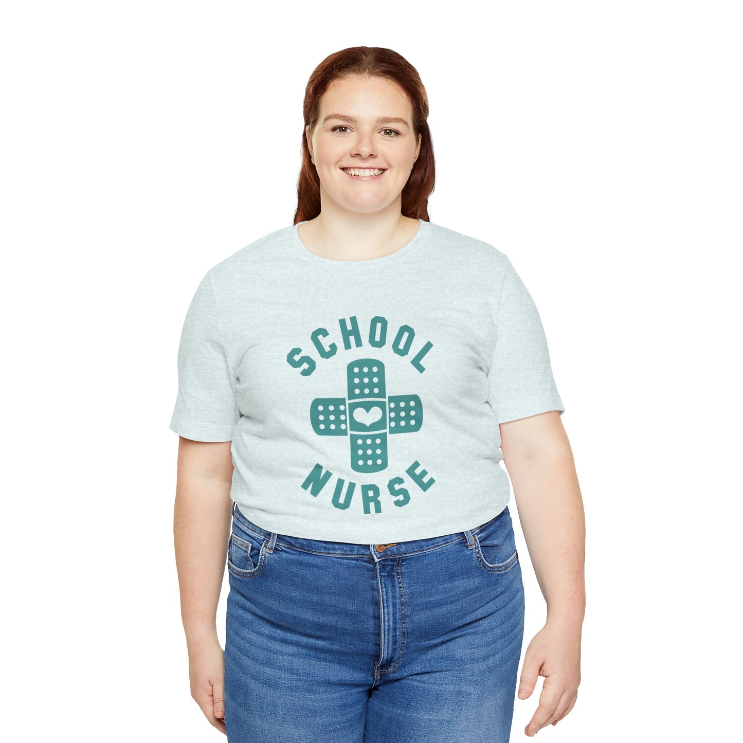 School Nurse (Blue) Short Sleeve Tee