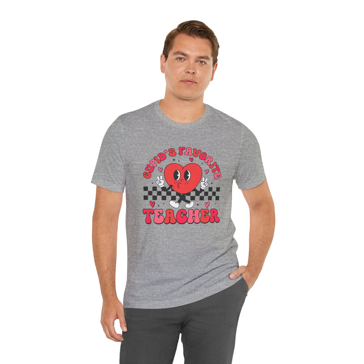 Cupid's Favorite Teacher Short Sleeve Tee