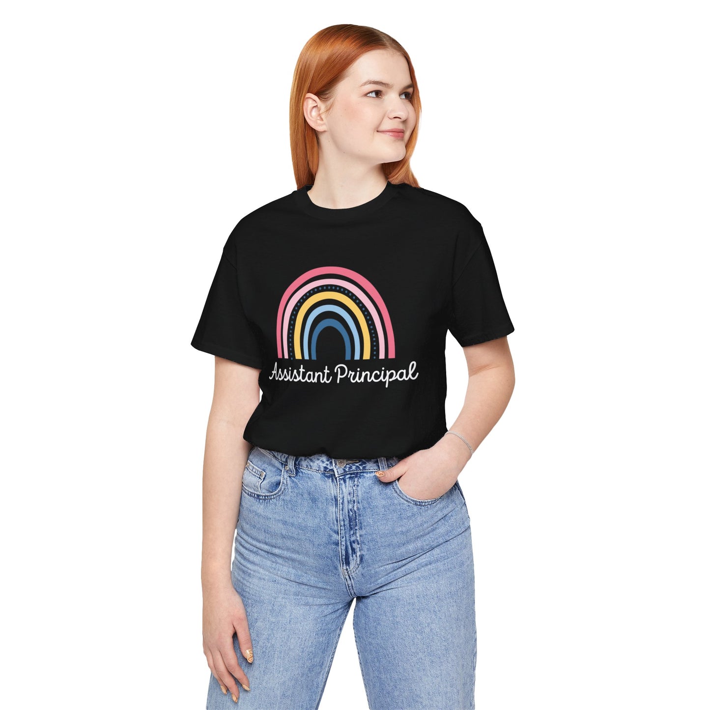 Assistant Principal Rainbow Short Sleeve Tee