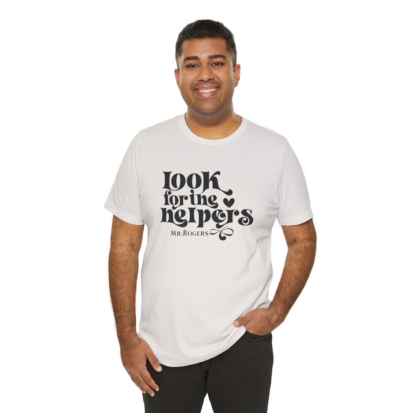 Look For The Helpers (Mr. Rogers) Short Sleeve Tee