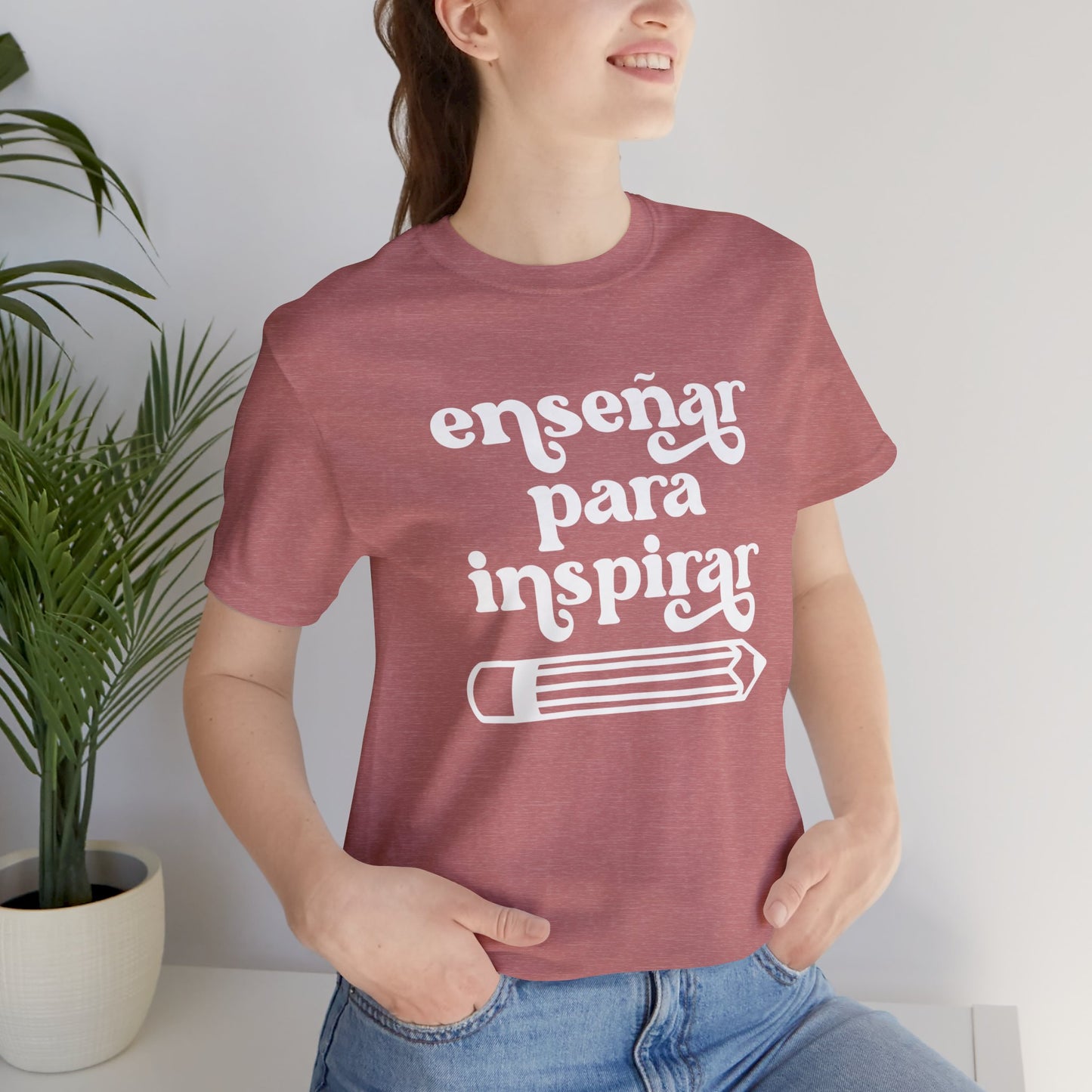 Spanish Teacher - Ensenar para Inspirar Short Sleeve Tee