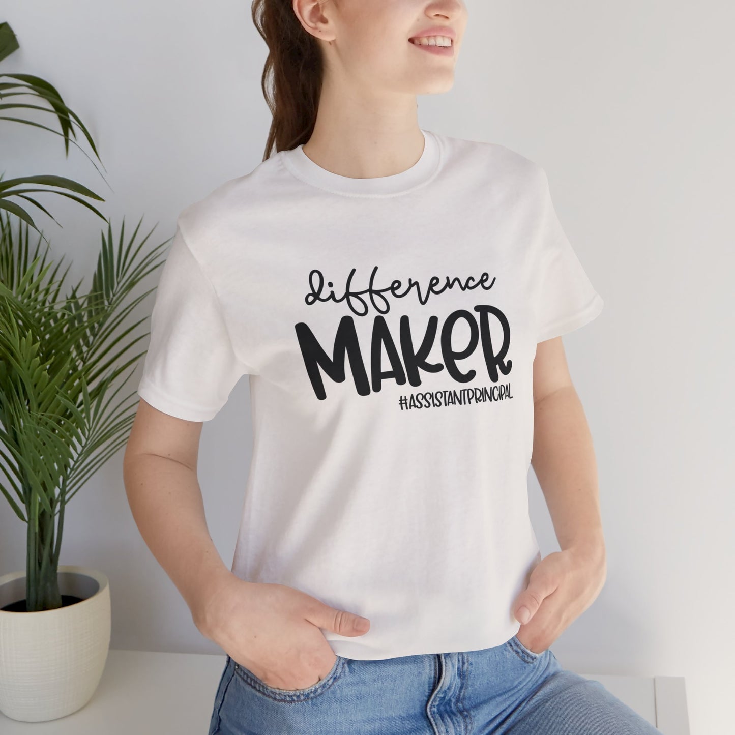 Assistant Principal Difference Maker Short Sleeve Tee