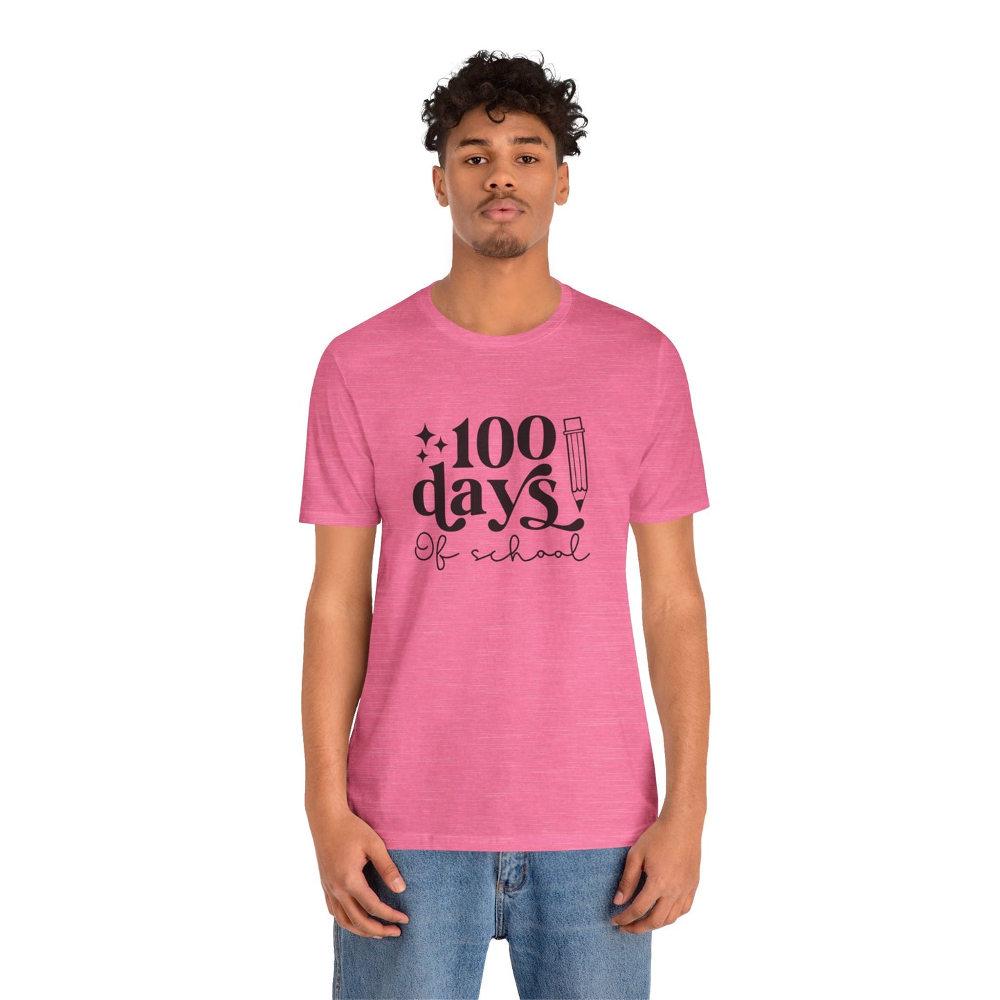 100 Days Of School Short Sleeve Tee